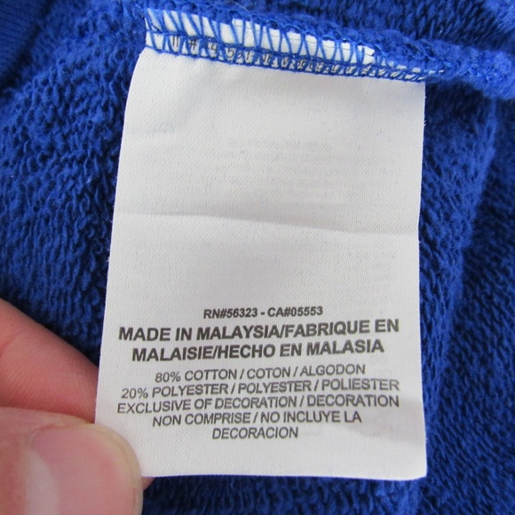 Nike New York Giants Sweatshirt Mens Large L Blue - Picture 6 of 6